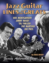 Jazz Guitar Lines of the Greats Guitar and Fretted sheet music cover